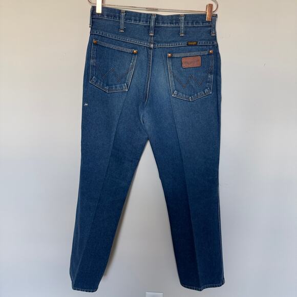 Lot of 2 Wrangler Mens Denim Jeans 33 Short Regular Fit Western Rodeo Cowboy - Picture 12 of 12